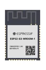 Multiprotocol Modules SMD module, ESP32-S3R8 with 3.3V, 8 MB Octal PSRAM die inside, 16 MB Quad SPI flash, PCB antenna ESP32-S3-WROOM-1-N16R8